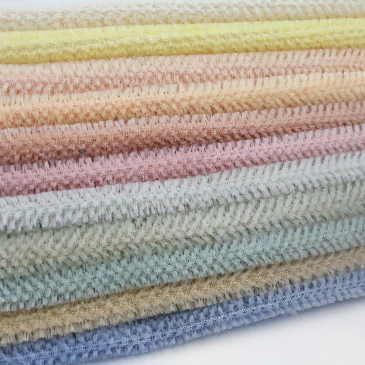 mini bear mohair fabric