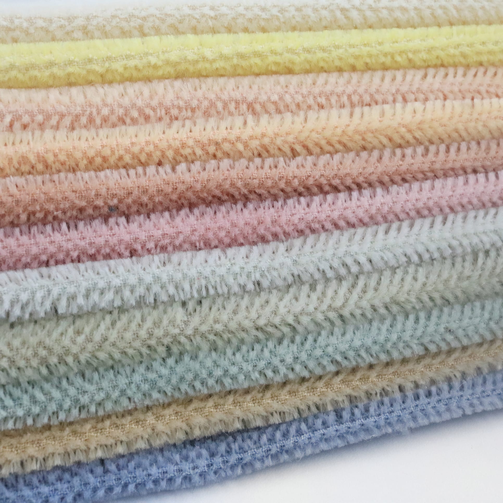 mini bear mohair fabric