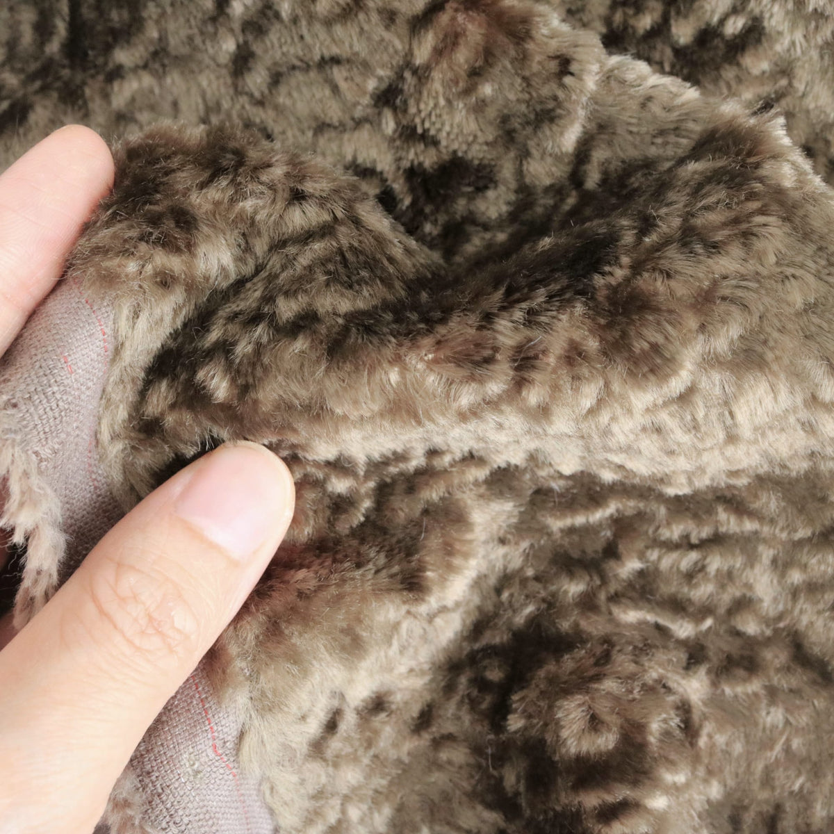 curly viscose fabric for teddy bear