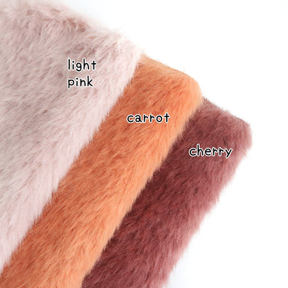 teddy plush fur fabric