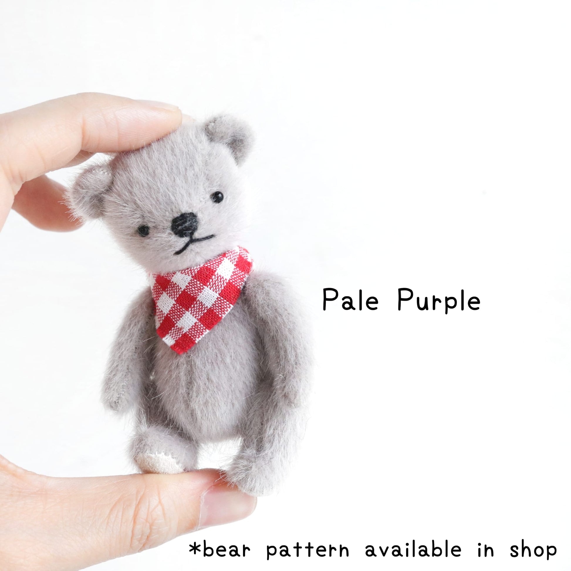 mini teddy bear pattern