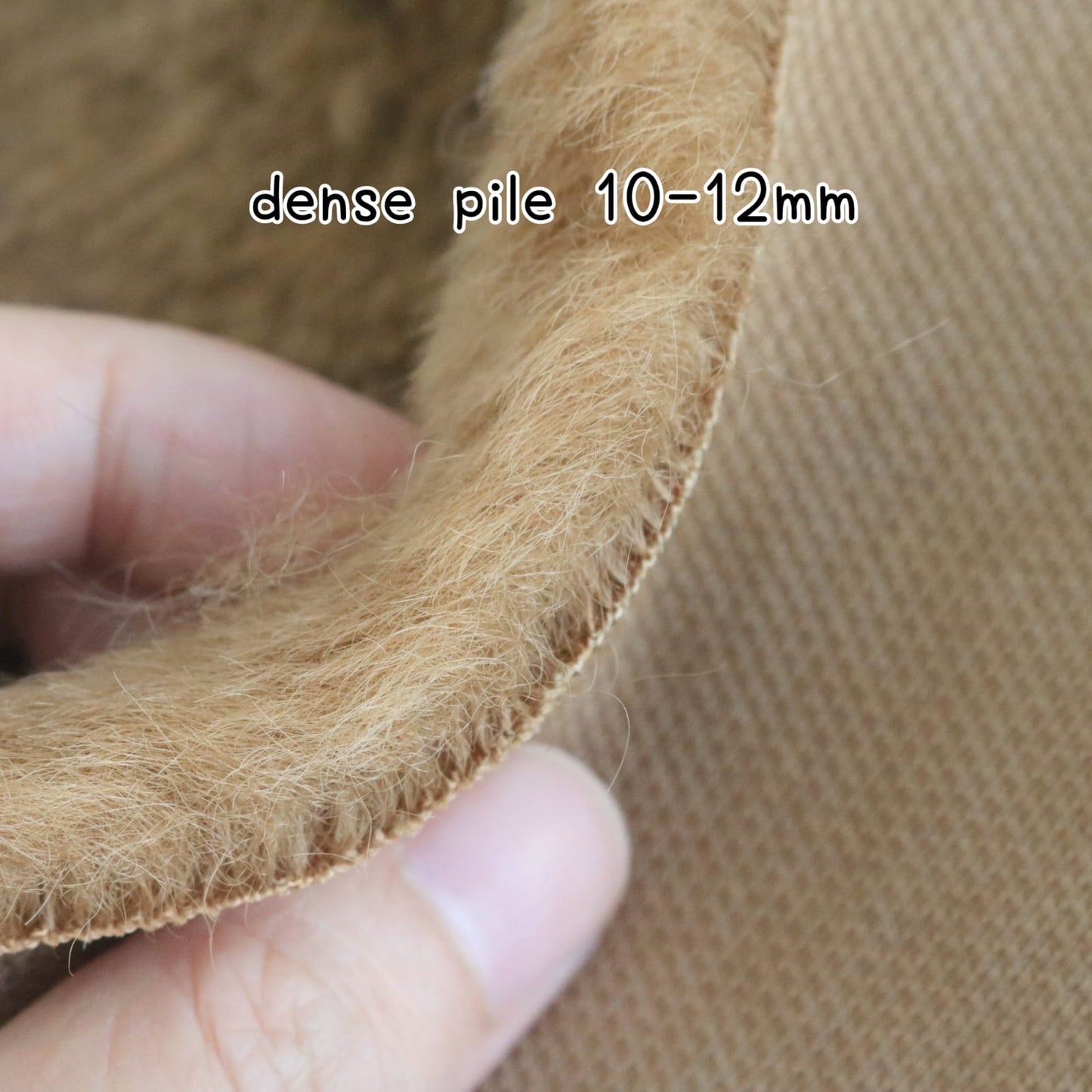 12mm Wool texture faux fur C11