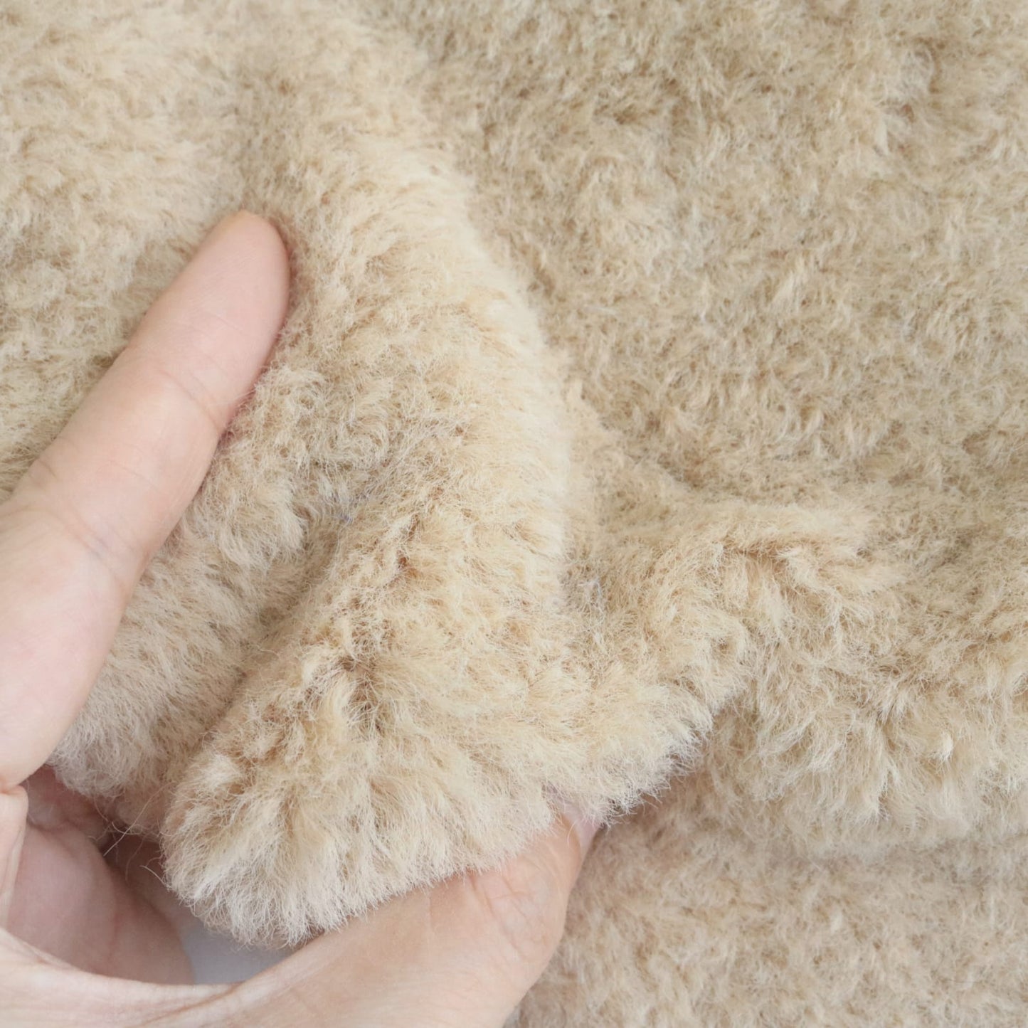 12mm faux sherpa fur fabric C12