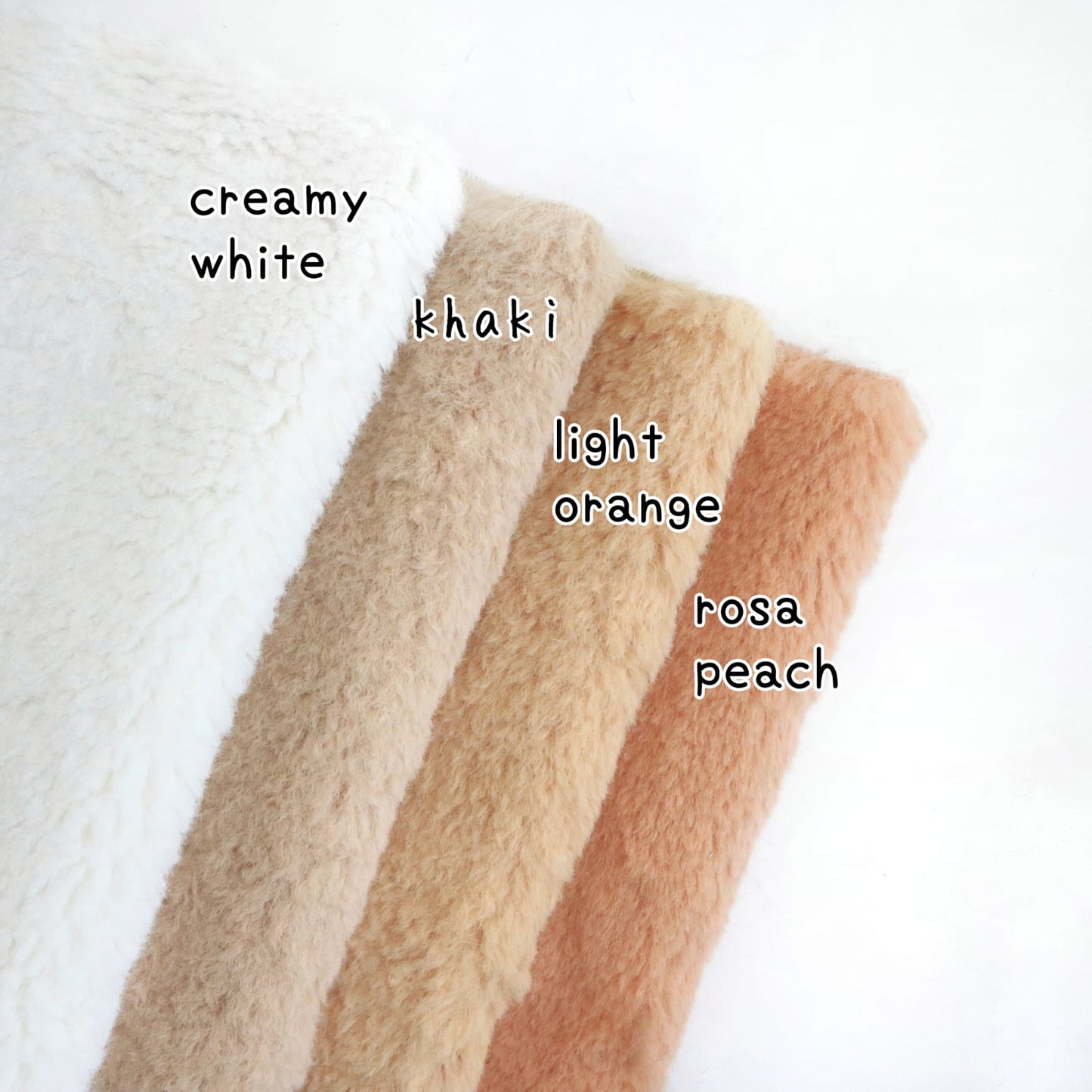 12mm faux sherpa fur fabric C12