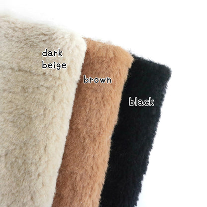 12mm faux sherpa fur fabric C12