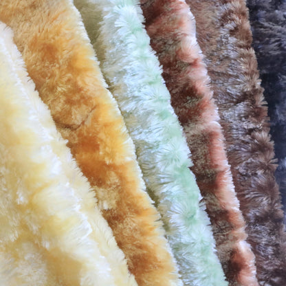 hand-dyed fluffy viscose fabric A72