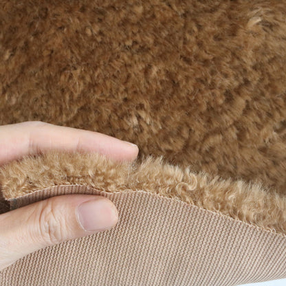 curly plush fur fabric