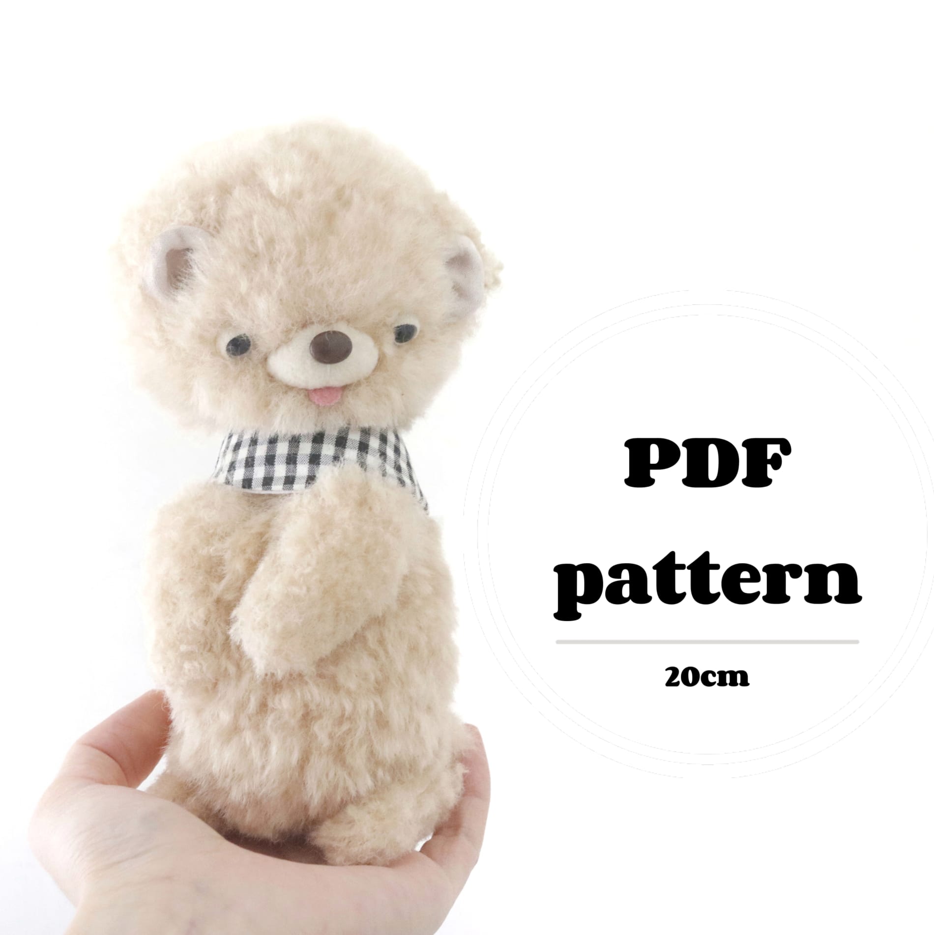 easy teddy bear sewing pattern