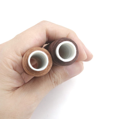 waxed polyester thread
