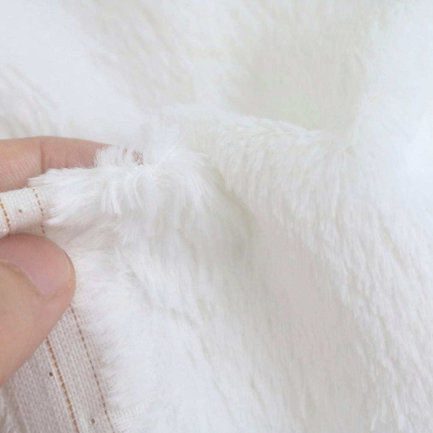 6mm white viscose fabric A48