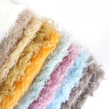 Hand-dyed Steiff Schulte mohair A77
