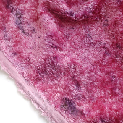 Hand-dyed Pink Viscose Fabric A49D