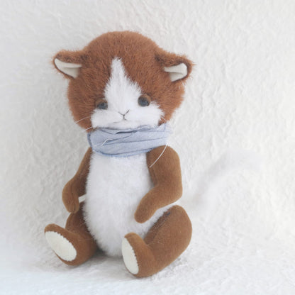 18cm teddy cat sewing pattern