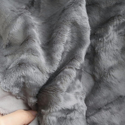 grey viscose fabric for teddy bear