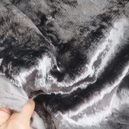 grey viscose fabric for teddy bear