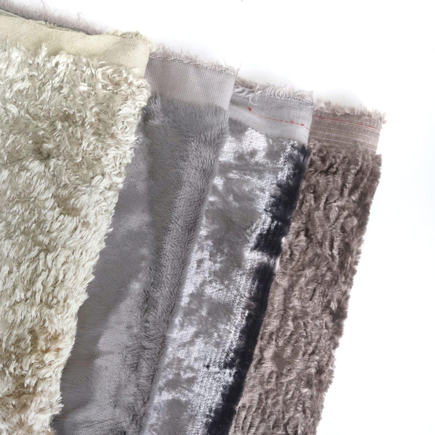 grey viscose fabric for teddy bear