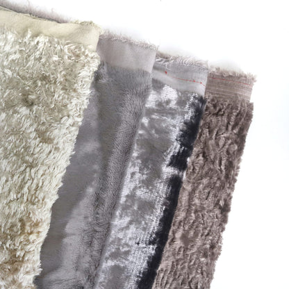 grey viscose fabric for teddy bear