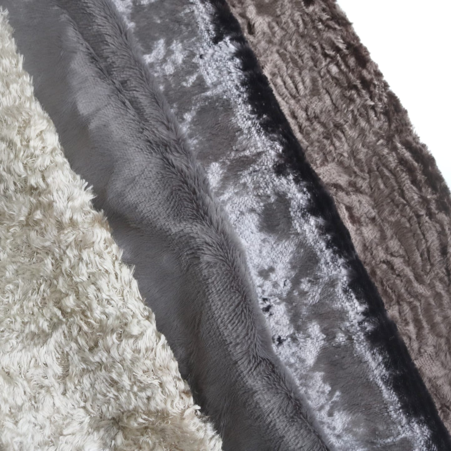 grey viscose fabric for teddy bear