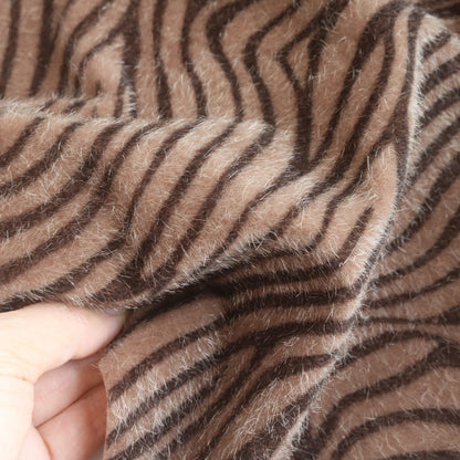 Zebra Print Mini Bear Fabric A63