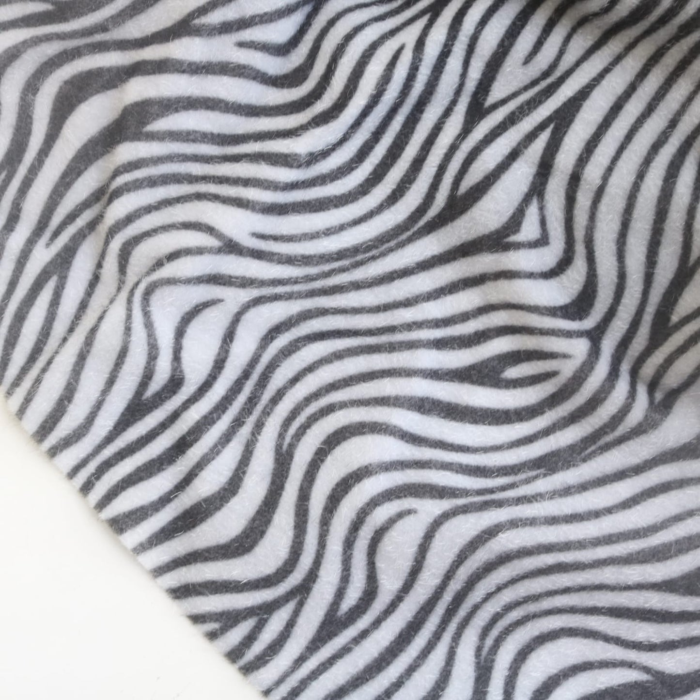 Zebra Print Mini Bear Fabric A63