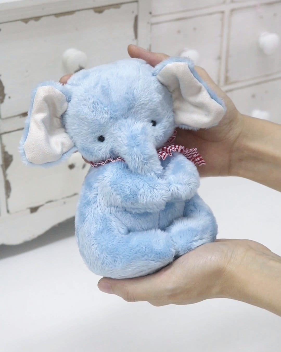 Elephant Plush Sewing Kit
