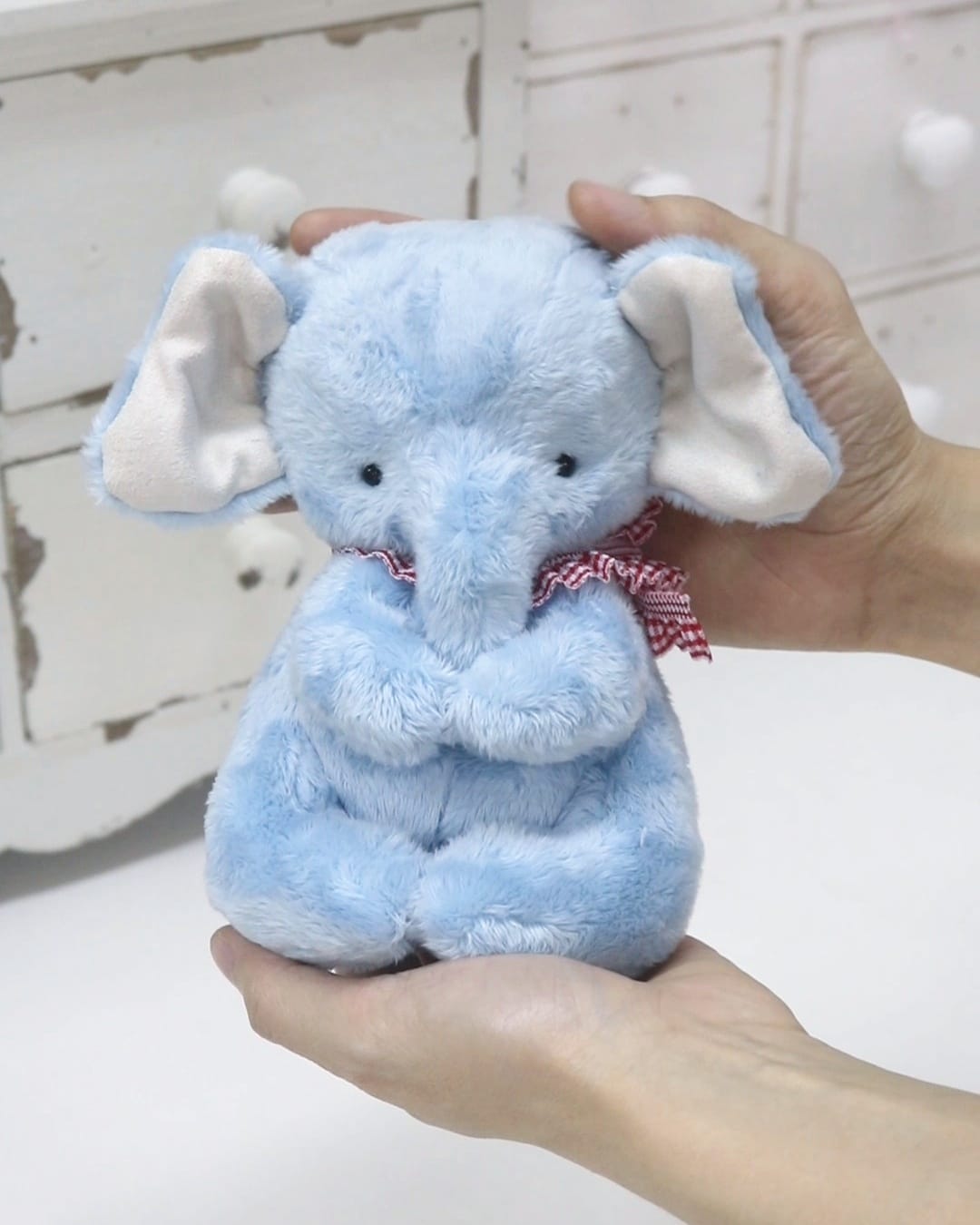 Elephant Plush Sewing Kit