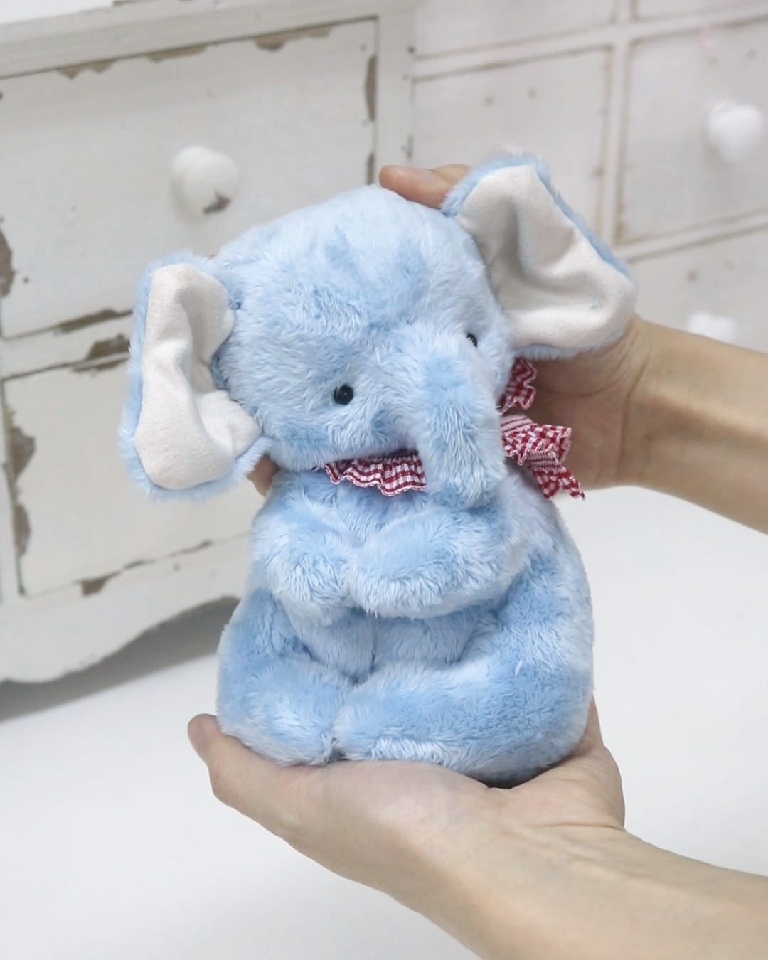 Elephant Plush Sewing Kit