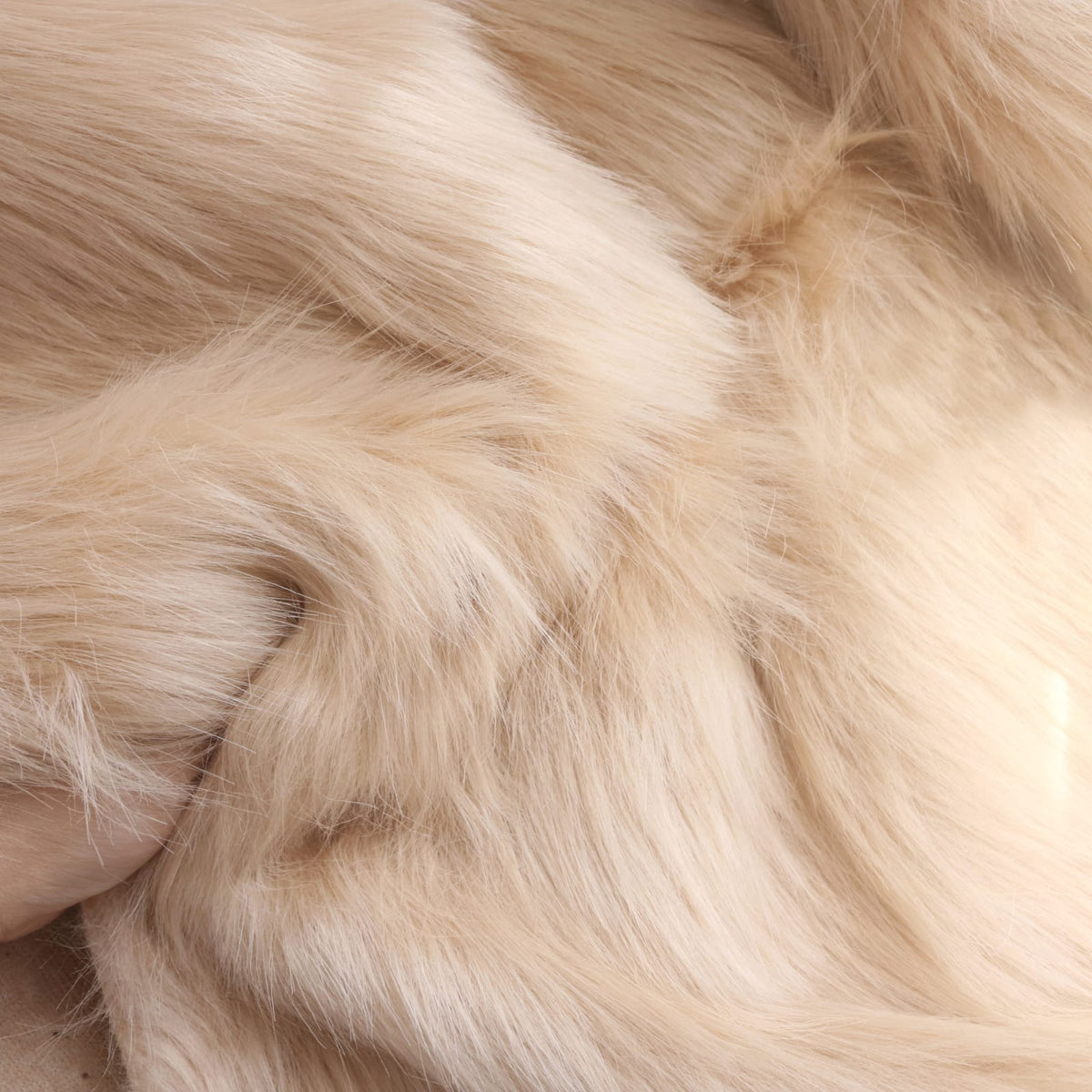 Blonde Long Pile Faux Fur B13