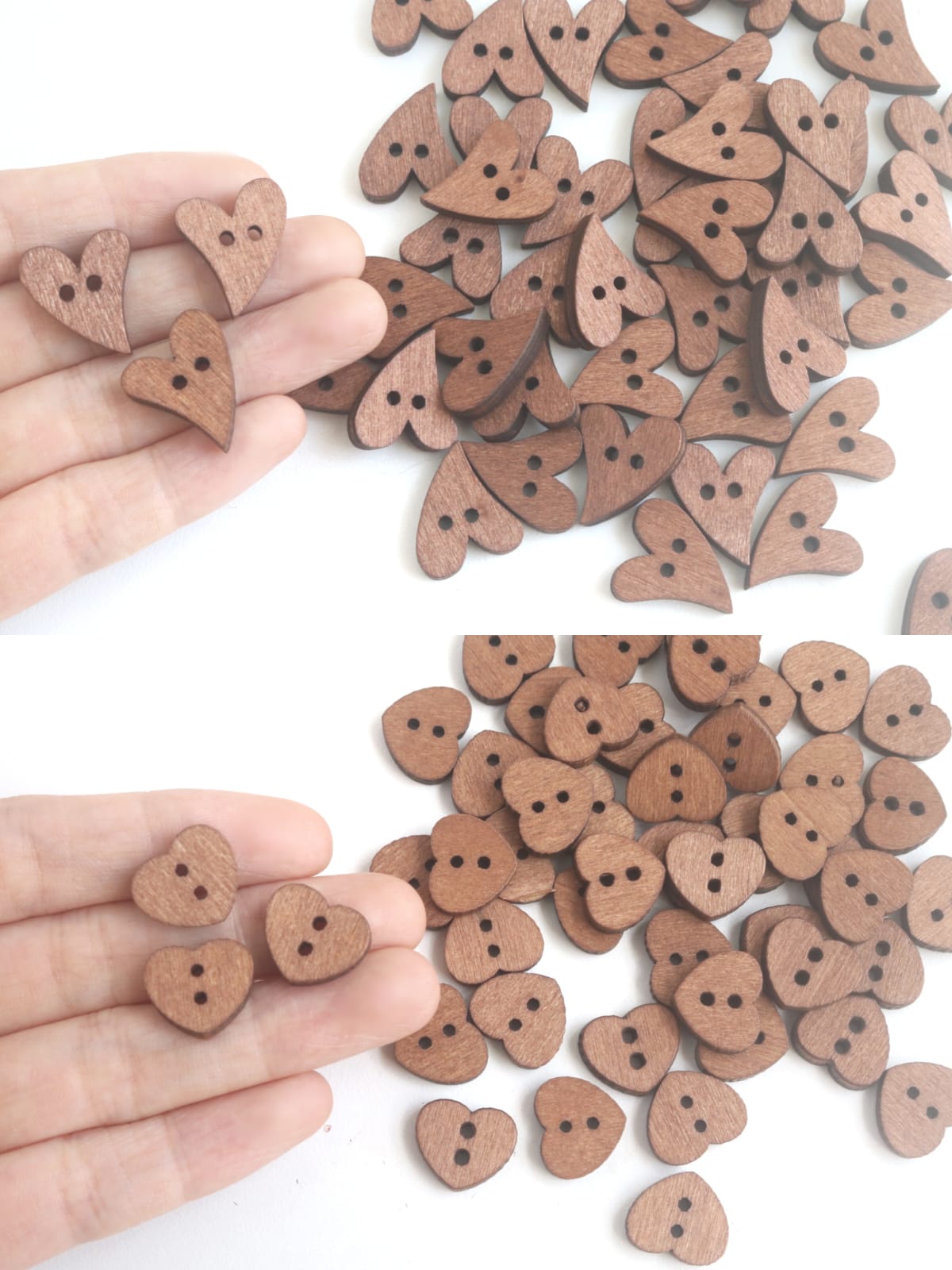 wooden butttons