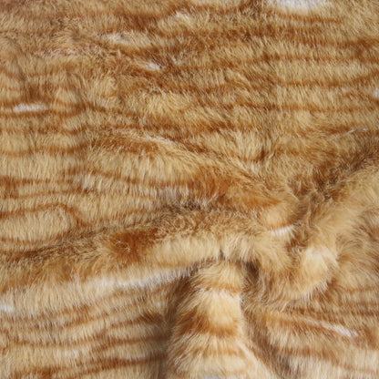 tabby cat faux fur