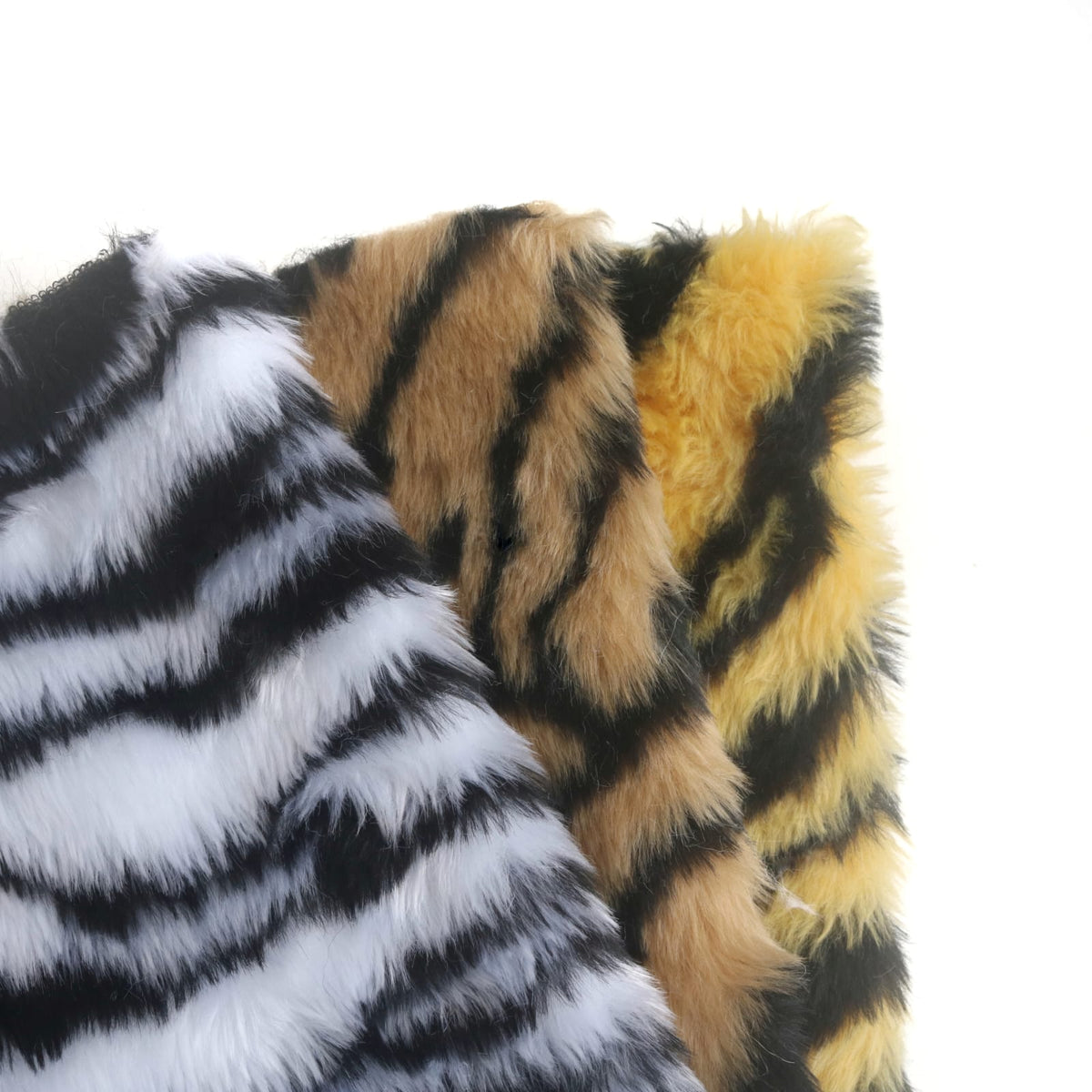 striped faux fur