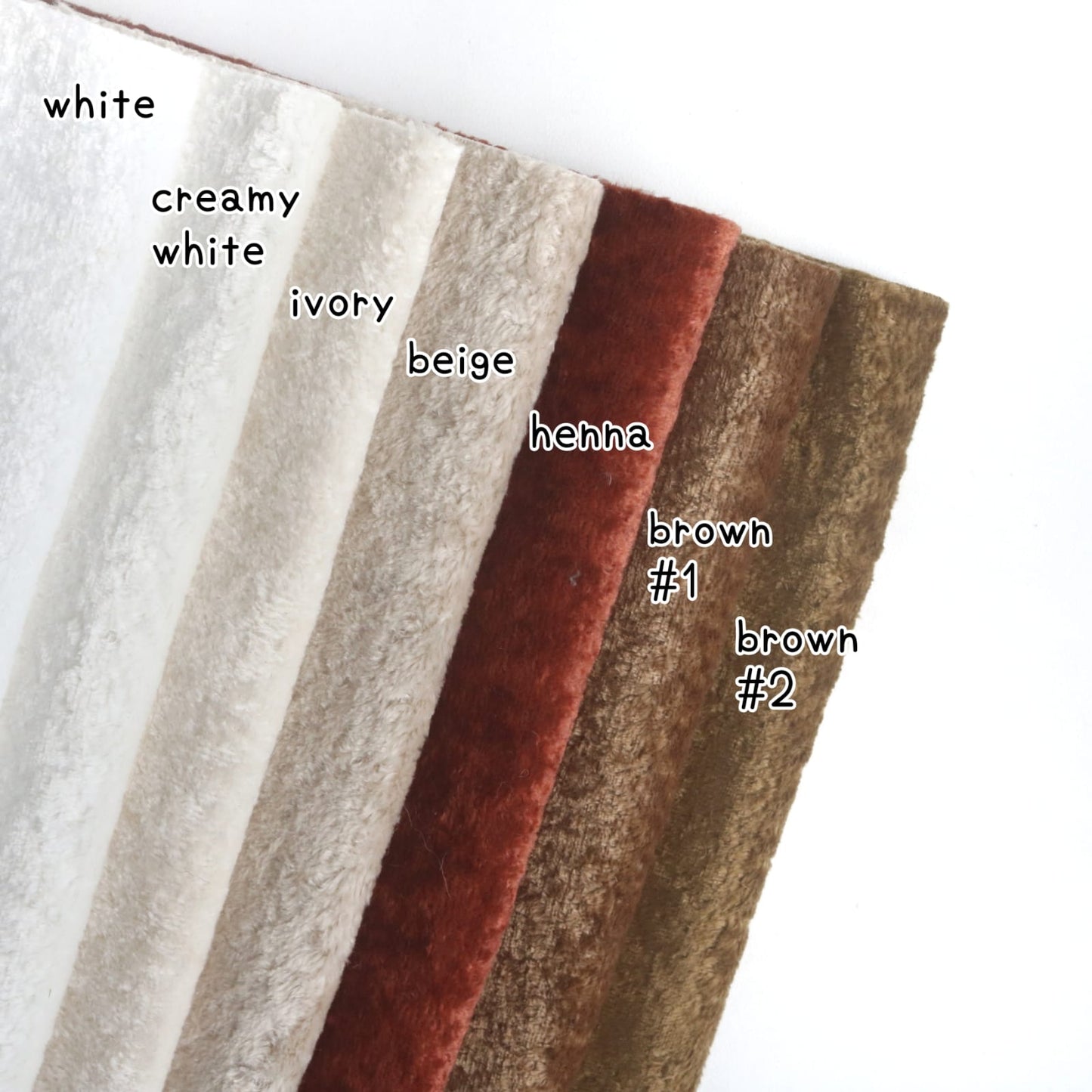 Teddy Bear Plush Fabric A18
