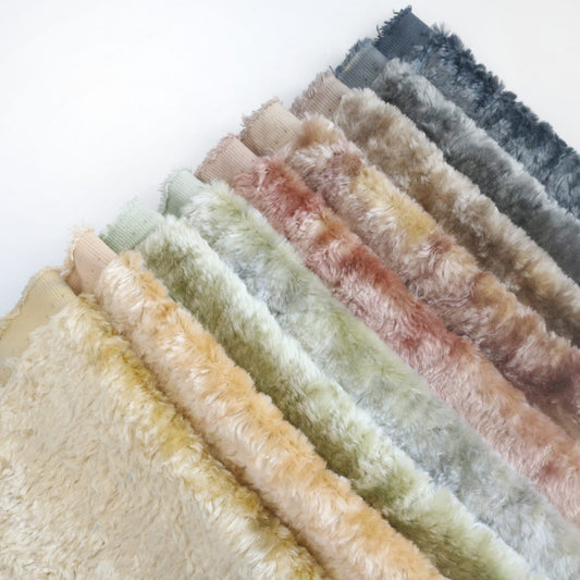 long pile teddy bear viscose