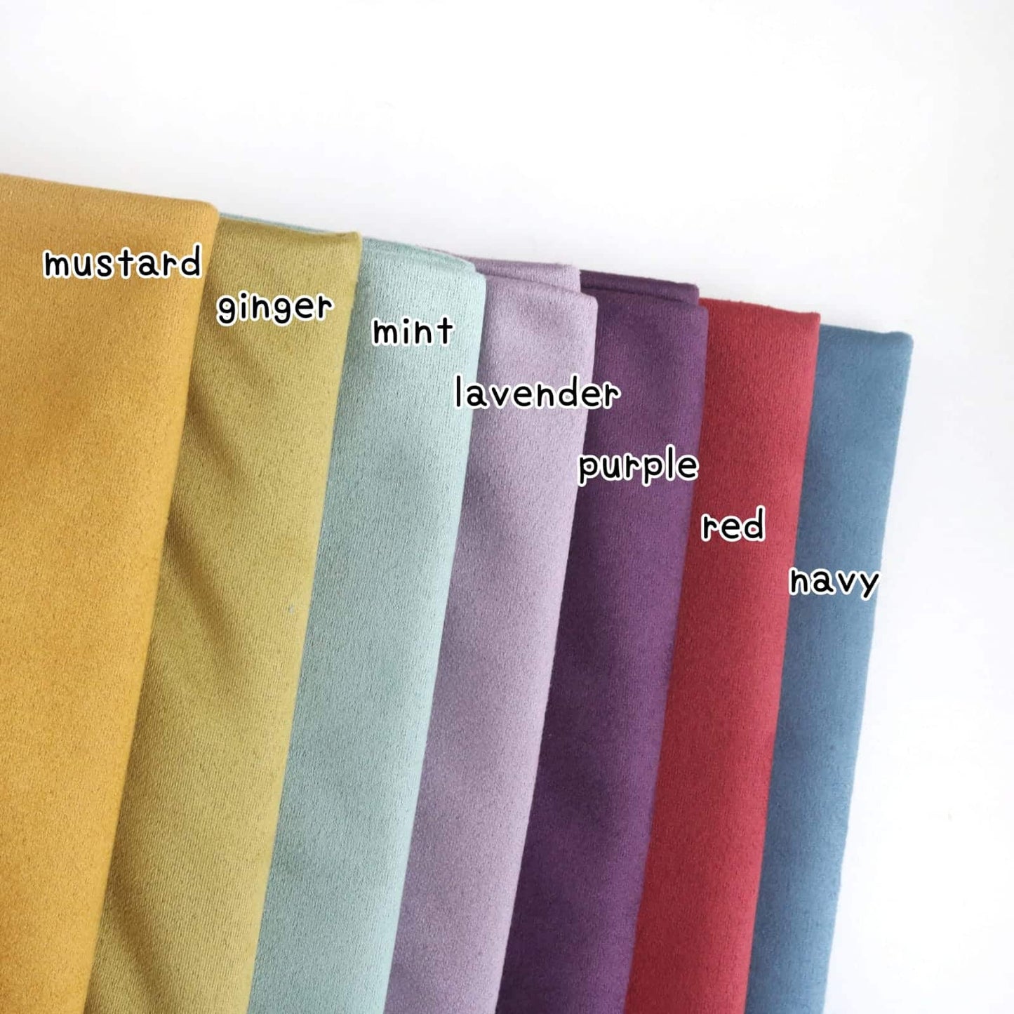 Microsuede Faux Suede Fabric S02