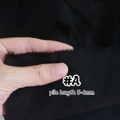Black Viscose Fabric