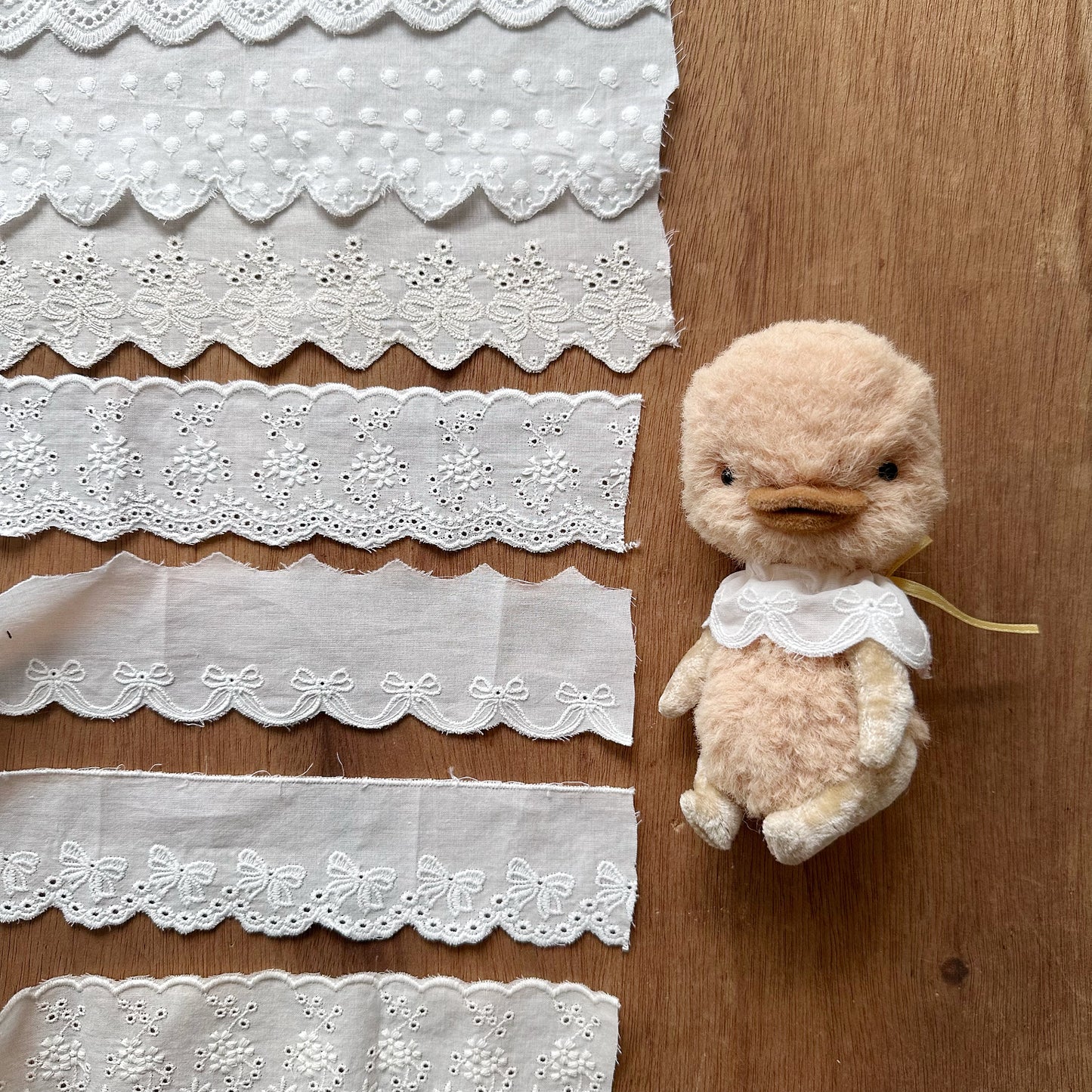 2yards Embroidered Cotton Lace Trim