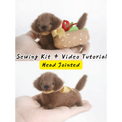 Hotdog Dachshund Sewing Pattern + Video