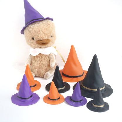 3pcs Doll Witch Hat