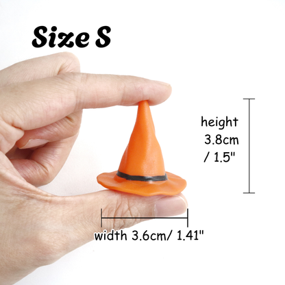 3pcs Doll Witch Hat