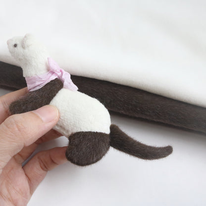 Ferret Plush Fabric Kit