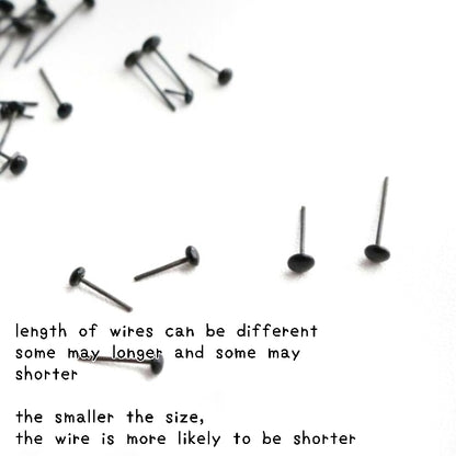 Tiny Glass Eyes On Wire