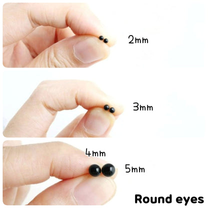 Tiny Glass Eyes On Wire
