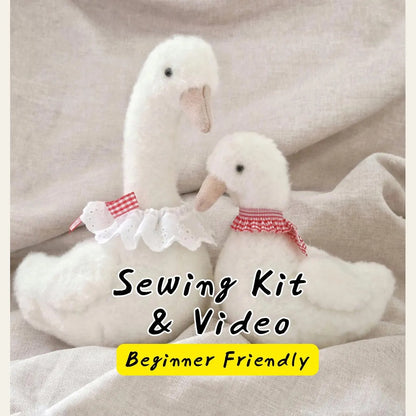 Simple Goose Plush Sewing Kit