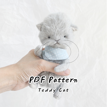 Teddy Cat Sewing Pattern