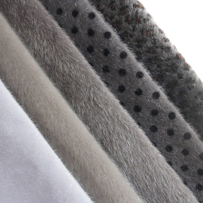 Grey Mini Bear Fabric A04