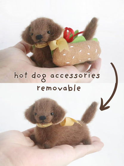 Hot Dog Dachshund Sewing Kit