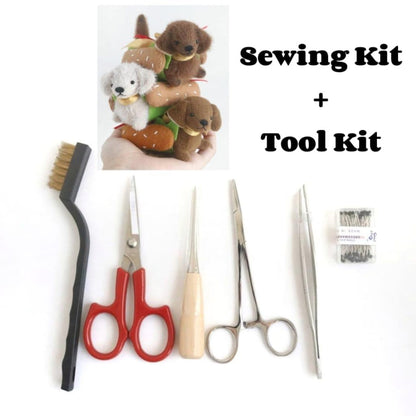Hot Dog Dachshund Sewing Kit