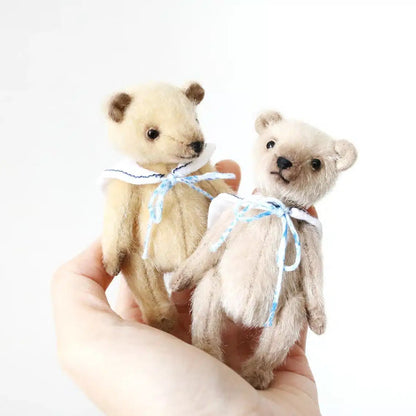 Mini Bear Sewing Pattern + Instruction