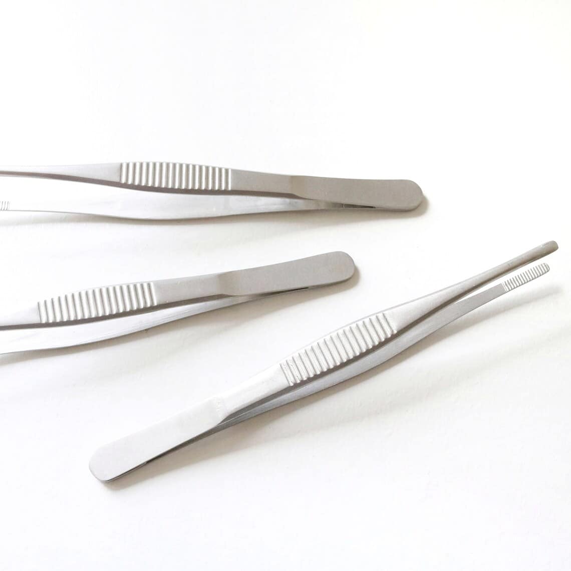 Stuffing tool thicken stainless steel straight tweezers