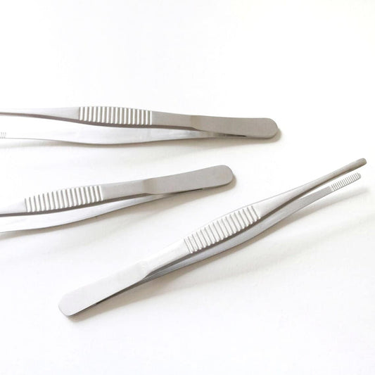 Stuffing tool thicken stainless steel straight tweezers